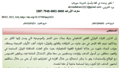 Photo of الاجتهاد الفقهي عند الشناقطة بين القبول والرفض / أحمد الأفرم سيدي عال