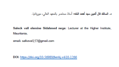 Photo of منهج الحنفية في إعلال الأحاديث الآحادية / السالك فال ألمين سيد أحمد النكه